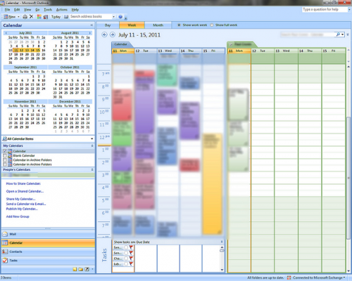 Kalender screenshot