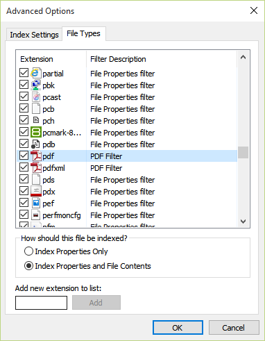 PDF-Filter