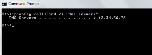 DNS-server im Einsatz